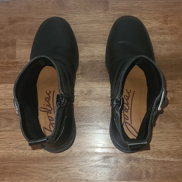 Zodiac black Gavin heeled boots - Picture 7 of 12